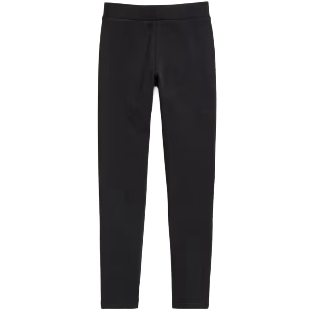 Old Navy Girls Size Medium (8) cozy lined leggings, Color Black Jack, NWT
